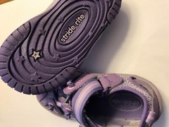 Stride Rite Rori Thistle/Heather/Petunia, 5M US Tollder Sandal Purple