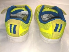 Starter Toddler Sneakers Size 5 Lime Green Hook and Loop Closure