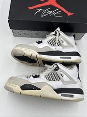 Size 6.5 (GS) – Jordan 4 Retro Mid Military Black