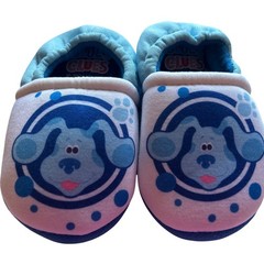Bluey Slippers Toddler Kids Size 8 Blue Dog Paw Print House Shoes 2021