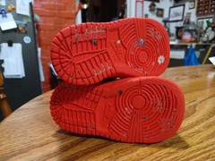 Nike Dunk Low TD University Red DH9761-601 Toddler Size 4C All Red Sneakers