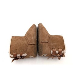 UGG Bailey Bow Boots Fixed Bow Baby Kids‘ Chestnut Size US 04/05 EU20.5