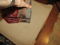 Old West BSC1889 Burgundy Leather Pull On Square Toe Western Boots Kids US 2 D