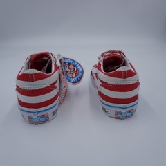 Vans x Wheres Waldo Old Skool International Stripes Shoe Little Kid 10.5 K New