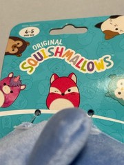 Original Squishmallow Samir the Whale Plush Slippers Kids Size 4/5 NEW