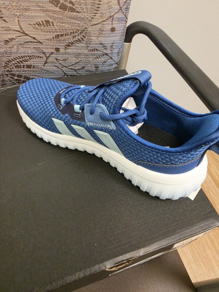 adidas Kaptir 4.0 K Unisex Kids Mesh Low Top Sneakers Blue/White US 4 IH1840