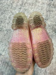 Western Chief Toddler Glitter Rainbow Rain Boots Sz 11/12