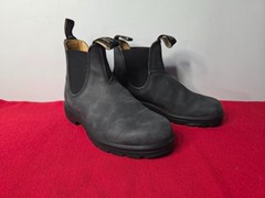 Blundstone Chelsea Boots-Black Leather- Size AU4 (US Youth 5) Pre-owned