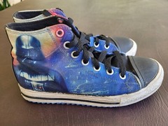 Skechers *Star Wars* Darth Vader Unisex Kids Hightop Sneakers Shoes Youth Size 1