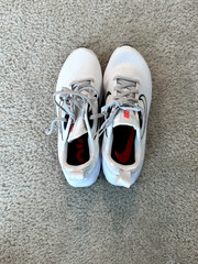 Size 5.5Y- Nike (GS) Air Zoom Arcadia 2 Cream