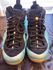 Mens US 10.5 Nike Air Foamposite One Turquoise/Black US 10.5 626701-305