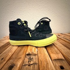 Converse Chuck Taylor II Counter Climate Shield Canvas Black Volt Kids Sneakers