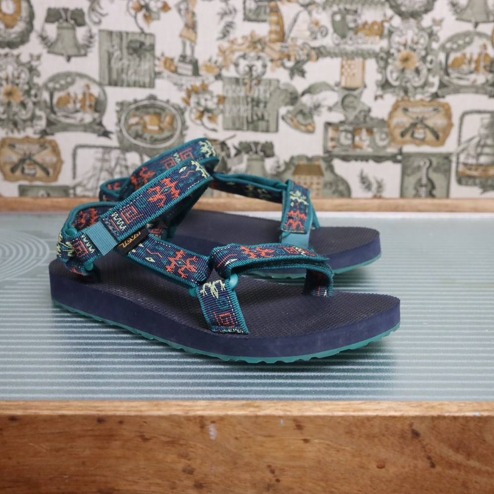 Teva Sandals Kids 3 Original Universal Blue Gecko Navy