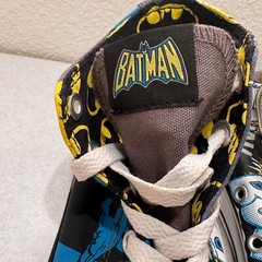 Converse All Star Batman Comic High Top Sneaker Shoes Size Youth 1