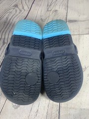 Crocs kids size c11 classic electro clogs blue