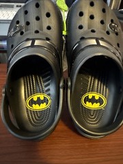 CROCS Kids Batman Batmobile Classic Clog Black Size: J3 (210229-001)