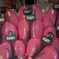 Rugged Shark Unisex Kids Pink Clog Sandal Slip-On Closed Toe US 3
