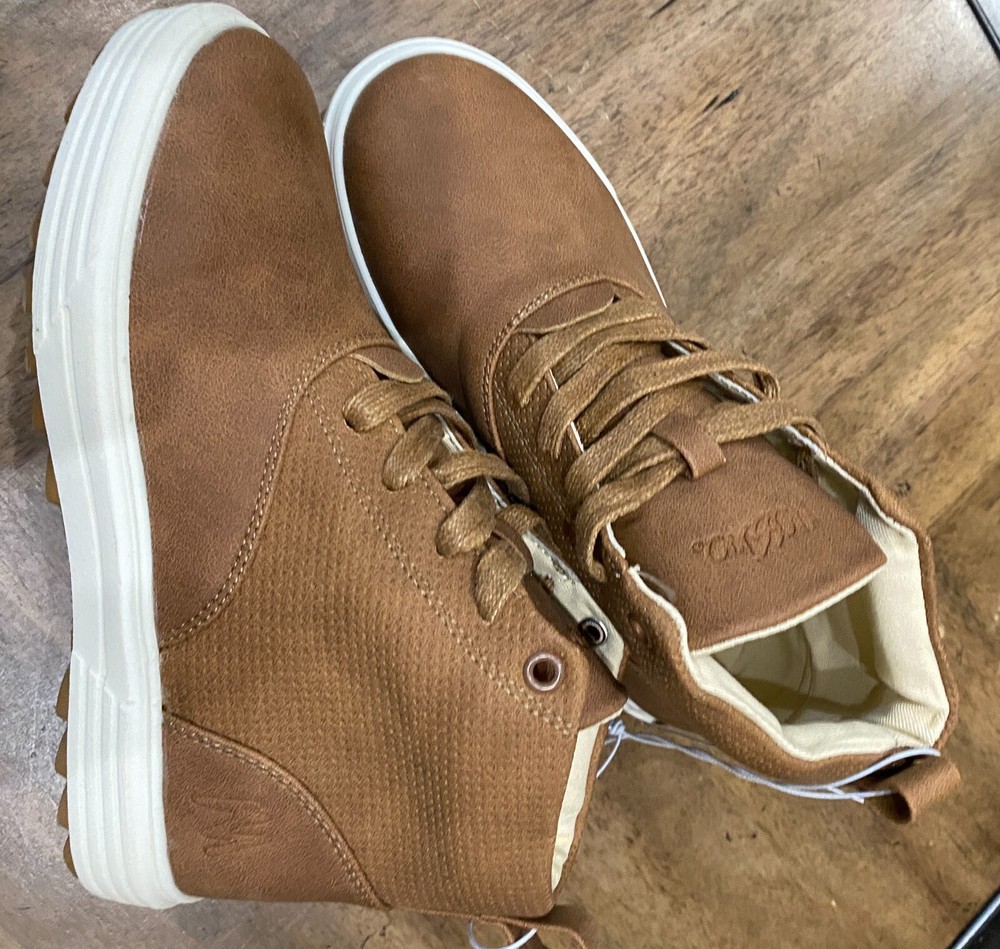 MOSSIMO Kids | Daryl Genuine Leather Boots | Tan | Kids Size 13M and 1M