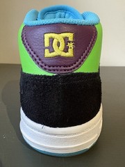 DC Shoes Manteca 2 Y2K Neon Multicolor Skateboard Shoes Youth Size 4