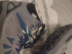 Merrell Capra Mid Lace Up Waterproof Big Kids Hiking Boots Sz 2.5 M Excellent