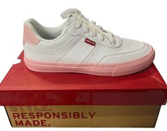 Levi’s Kids Maribel CB UL Synthetic Leather Lace Up Lowtop Sneaker Shoe