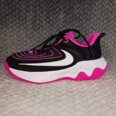 Nike Giannis Immortality 4 GS Youth Basketball Shoes Black Fuchsia Size 6Y