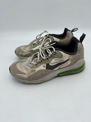 Nike Air Max 270 React GS BQ0103-102 WhiteGrey Green Heel Size 5.5Y EUC