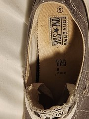 Converse One Star Sneaker Junior 5 Gray Low Miles Loved see photos unisex Shoes