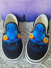 Kpop Demon Hunters Vans Derpy Tiger Soze 10.5 Brand New