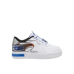 PUMA X Hot Wheels Ca Pro Graphic Lace Up Toddler Boys White Sneakers Casual Sh