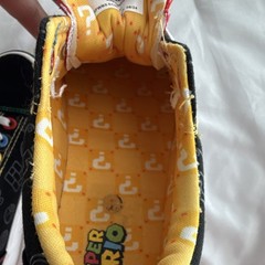 Ground Up Super Mario Black Multicolor Sneakers Unisex Kids Size 12 Lace-Up