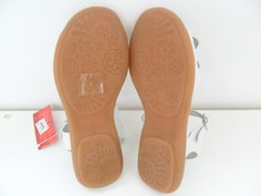 GARVALIN GIRLS SANDALS BUCKLE STRAP CASUAL SHOES FLOWERS LEATHER SPAIN SIZE 32