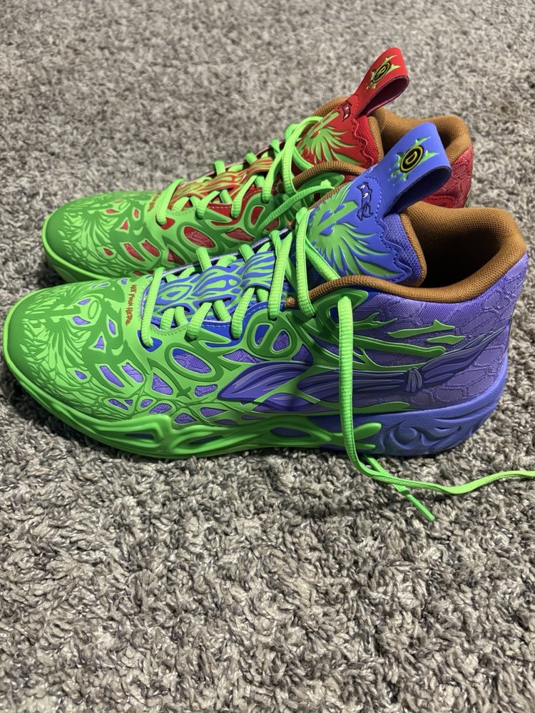 PUMA MB.03 TMNT Raphael Donatello Men’s Basketball Mid Top Sneakers 11