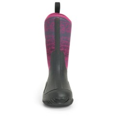 Muck Boot Kid’s Hale Boot – Black/Magenta Digi Terrain Fade