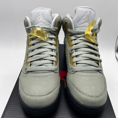 Size 4Y Nike Air Jordan 5 Retro Jade Desert Sand Green NEW (With Box) 440888-300