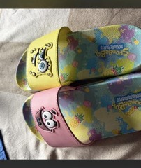 SpongeBob SquarePants Patrick Star Unisex Kids Multicolor Slide Sandals US 9