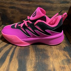 Adidas Dame Certified 3 J Basketball Kids/Lucid Fuchsia Black JP7660 Size 4