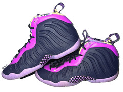 Nike Little Posite One Cave Purple Penny Foamposite DQ6210-500 EUC Sz 5Y