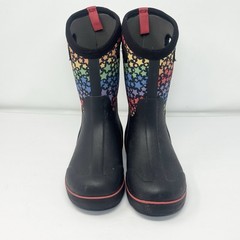 BOGS Youth Classic II Boot – Rainbow Stars Size 5 Waterproof Handles