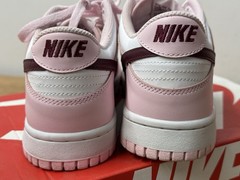 Nike Dunk Low “Pink Foam” Red White CW1590-601 GS Size 7Y