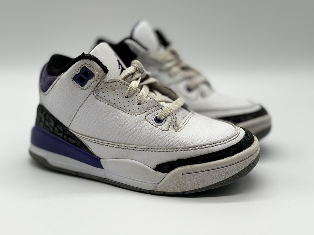Size 11C – Jordan 3 Retro Dark Iris (PS)
