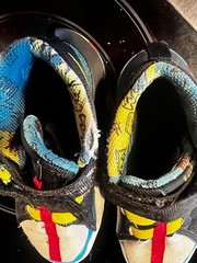 Size 11c Nike Kyrie Flytrap 6 SE Mid Black Multicolor (5-6 Years)