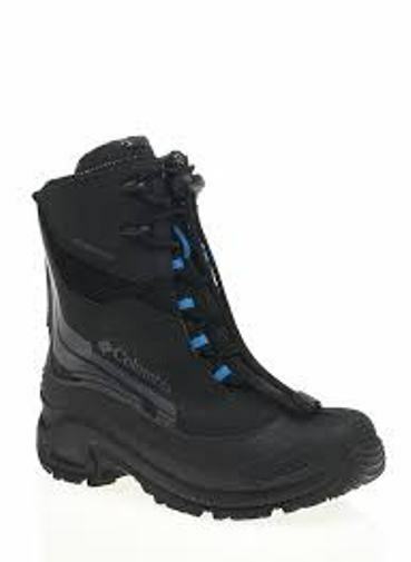 Columbia Youth Kids Boy Bugaboot Plus IV Omni-Heat Winter Snow Boots Black SZ 3