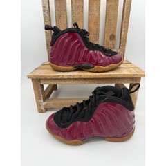 Nike Little Posite One Night Maroon Gum Kids Sneakers 723946-600 Size 11C