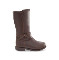 Stride Rite Unisex Kids SR JESS Boot BROWN,Size 7M, Casual, Zipper,Superior Grip