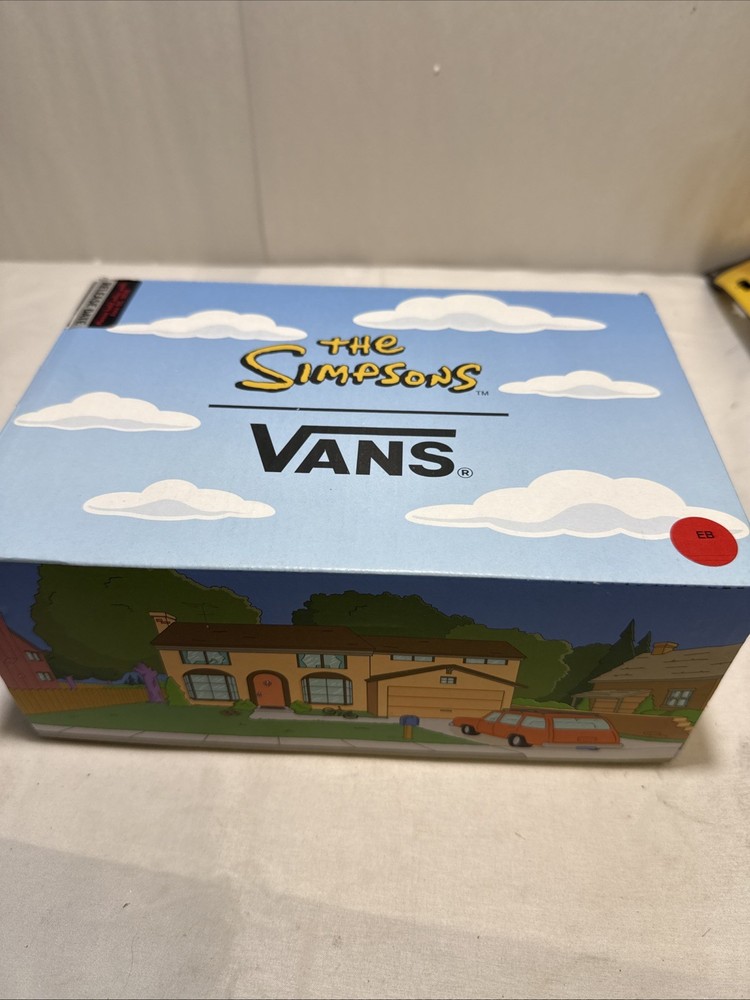 Vans Sk8-Hi Zip The Simpsons 1987-2020 Toddler Size 10.0T (VN0A4BV117E)