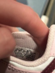 Size 4C – Nike Dunk Low TD Pink Foam Red White Valentine’s Day CW1589-601