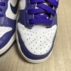 Nike Dunk High Electro Purple Midnight Navy GS Size 5.5Y Womens Size 7