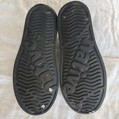 Native Disney Mickey Mouse Black White Slip-On Shoes Unisex M3/W5