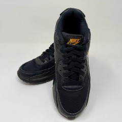 Nike Air Max 90 GS „Multi‑Swoosh“ Black/Orange (DV7146‑001) Youth 5 1/2 Sneakers